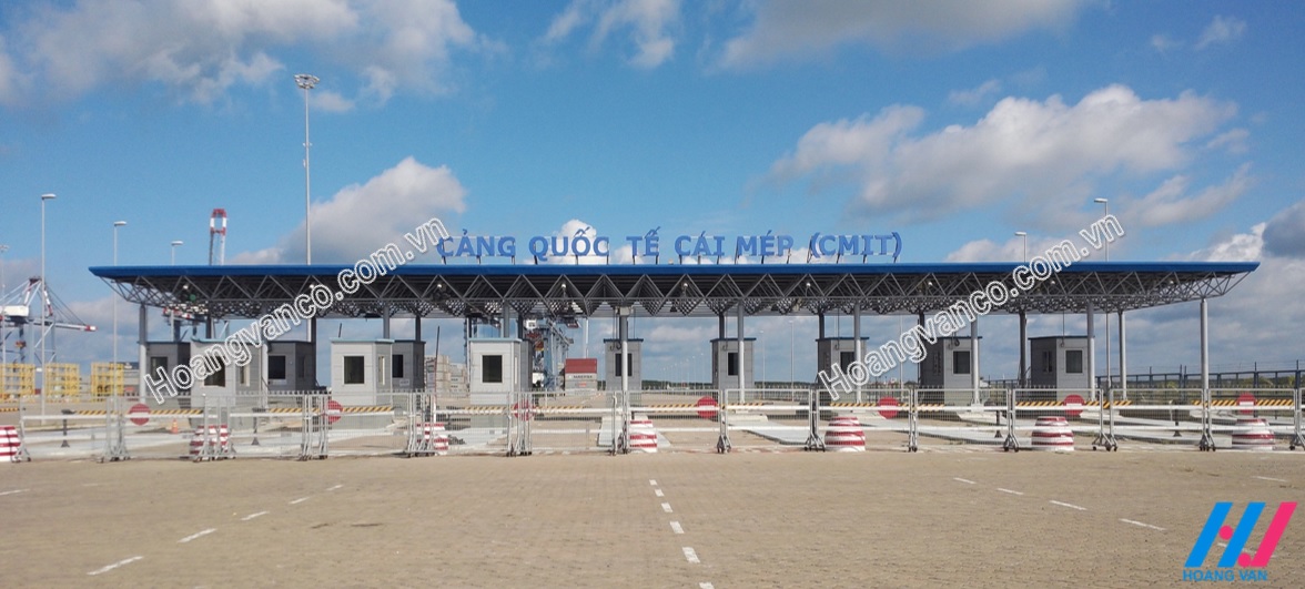 Hệ thống Barrier kiểm soát vào ra - Cảng Quốc tế Cái Mép (CMIT)